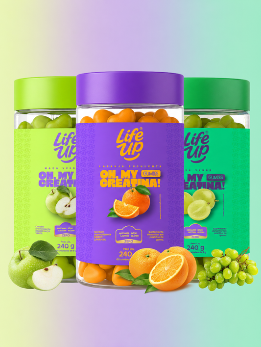 Creatina em Gummies Life UP - 60 Gomas