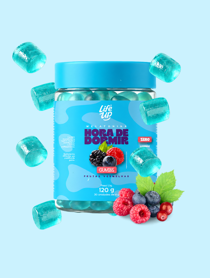 Melatonina em Gummies Life UP - 30 Gomas