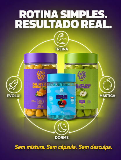 Combos Creatina e Melatonina Life UP