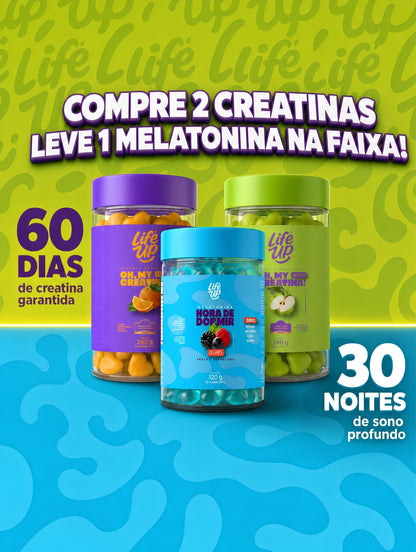 Combos Creatina e Melatonina Life UP