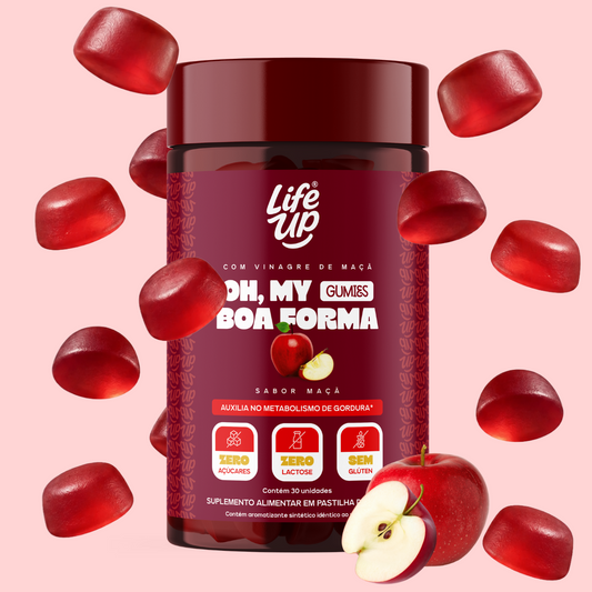 (PRÉ VENDA) Vinagre de Maçã em Gummies Life UP