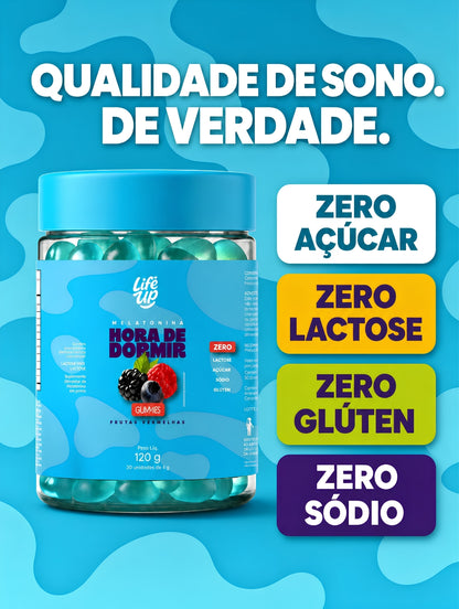Melatonina em Gummies Life UP - 30 Gomas
