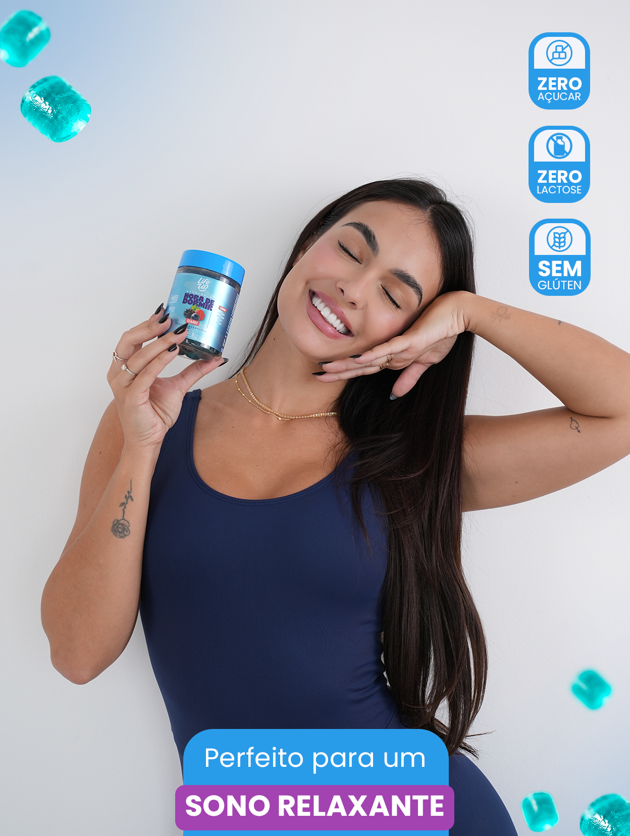 Melatonina em Gummies Life UP - 30 Gomas